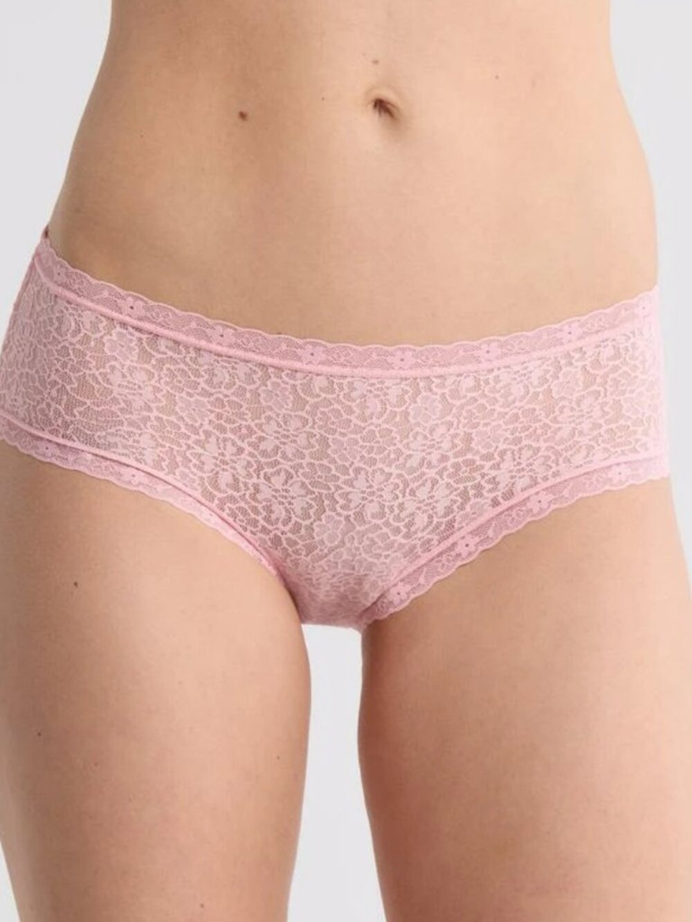 Abound Pink Peyton Lace Hipster Panty XL